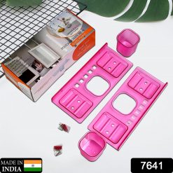 Shop a wide range of bathroom ware products from Pure Source India, in this pack there coming 4in1 glass soap dish, which is suitable to use on stand .It is having unique design of products will enhance beauty of your bath room.