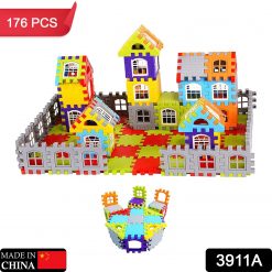 176PCS HOUSE BLOCKS TOY USED IN ALL KINDS FOR ENJOYING PURPOSES