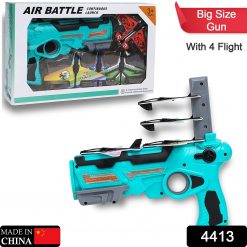 Airplane Launcher Toy Catapult aircrafts Gun with 4 Foam aircrafts