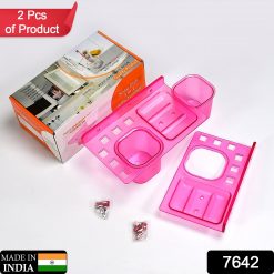 Shop a wide range of bathroom ware products from Pure Source India, in this pack there coming 3in1 glass soap dish, which is suitable to use on stand .It is having unique design of products will enhance beauty of your bath room.