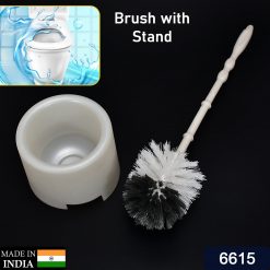 Toilet Cleaning Brush with Potted Holder