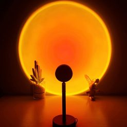 4 Colors Sunset Lamp, Sunset Projection Lamp LED Night Lights