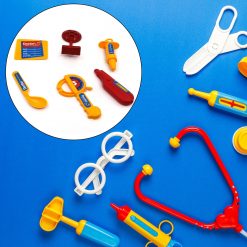 Doctor Play Set Kit Compact Medical Accessories Toy Set Pretend Play Kids