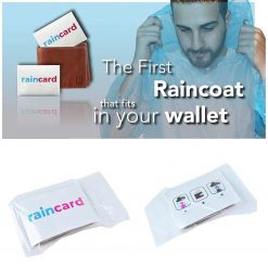 Easy to Carry Emergency Waterproof Rain coat pouch