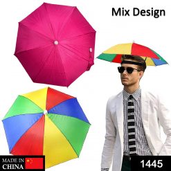 Hands Free Umbrella Hat to Protect from Sun & Rain