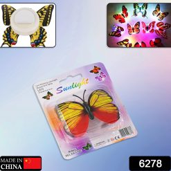 The Butterfly 3D Night Lamp Comes with 3D Illusion Design Suitable for Drawing Room, Lobby.