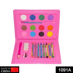 Coloring Combo Colors Box Color Pencil, Crayons, Water Color, Sketch Pens (Set of 24)