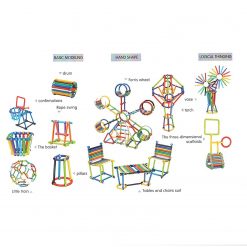 400 Pc Sticks Blocks Toy used in all kinds of household and official places by kids and children's specially for playing and enjoying purposes.