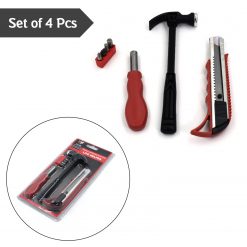 4Pcs Helper Tool Set Used While Doing Plumbing And Electrician Repairment In All Kinds Of Places Like Household And Official Departments Etc.