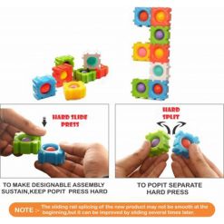Popit Puzzle Game 30Pc used by kids and childrens for playing and enjoying etc.