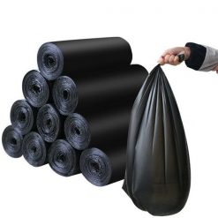 Garbage Bags Medium Size Black Colour (24 x 32) - 15 pcs