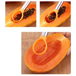 Watermelon Papaya Peeling Seed Double Side Melon Corer Dig Pulp Separator