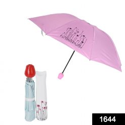 Rose umbrella Lightweight Waterproof UV Protection Mini Folding Creative Rose Flower Case