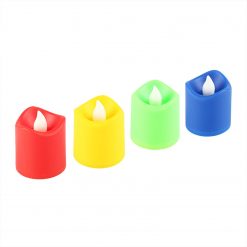 Festival Decorative - LED Tealight Candles (Multi, 24 Pcs)